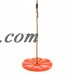 Swingan - Cool Disc Swing With Adjustable Rope - Fully Assembled - Orange   562962423
